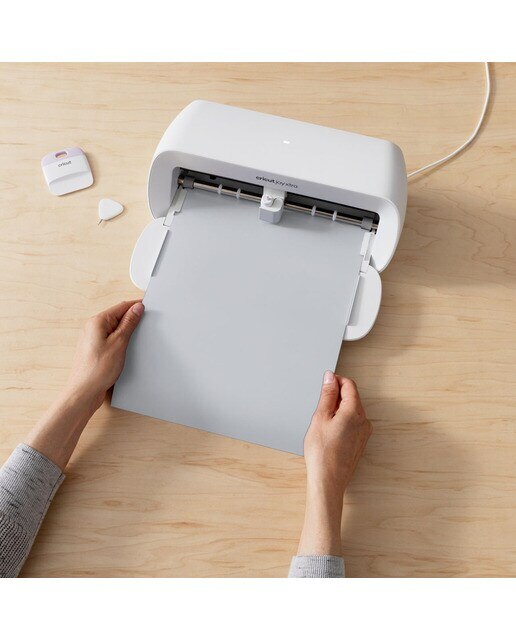 Vinilo termoadhesivo Cricut Iron On Smart rollo 61 cm para Joy Xtra - Plata Plata-4