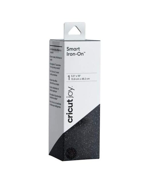 Cricut - Vinilo termoadhesivo Cricut Iron On Smart Glitter 3 Hojas para Joy Xtra.