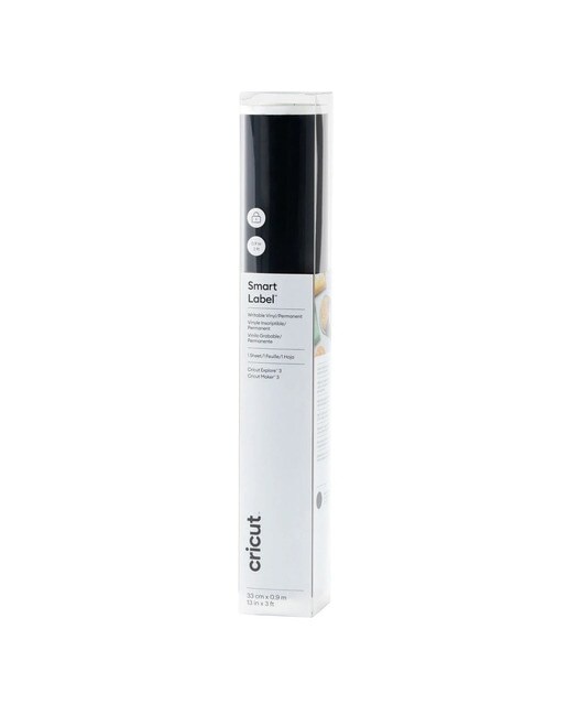 Etiquetas Cricut Smart Vinil Permanente Preto-1