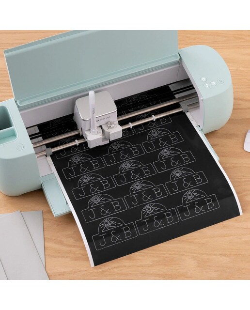 Etiquetas Cricut Smart Vinil Permanente Preto-4