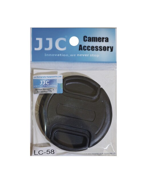 Imagen 0 de Tapa de protección JJC para objetivos con diametro 58 mm