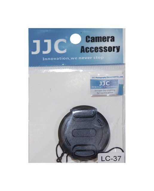 Imagen 0 de Tapa de protección JJC para objetivos con diametro 37 mm