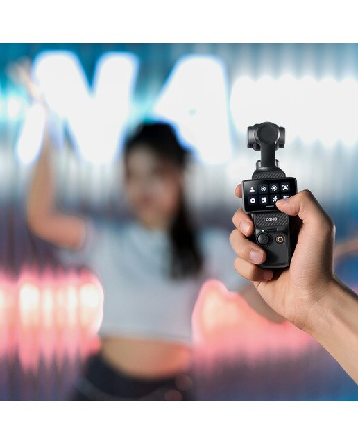 Câmara Portátil DJI Osmo Pocket 3 com Estabilizador Preto-5