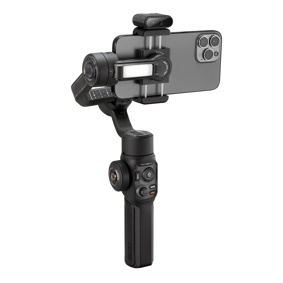 Estabilizador Zhiyun Smooth 5S AI Combo Negro-2