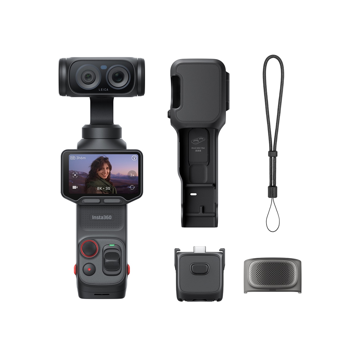 Imagen 0 de Cámara de acción insta360 Luna Ultra Standard Bundle Negro