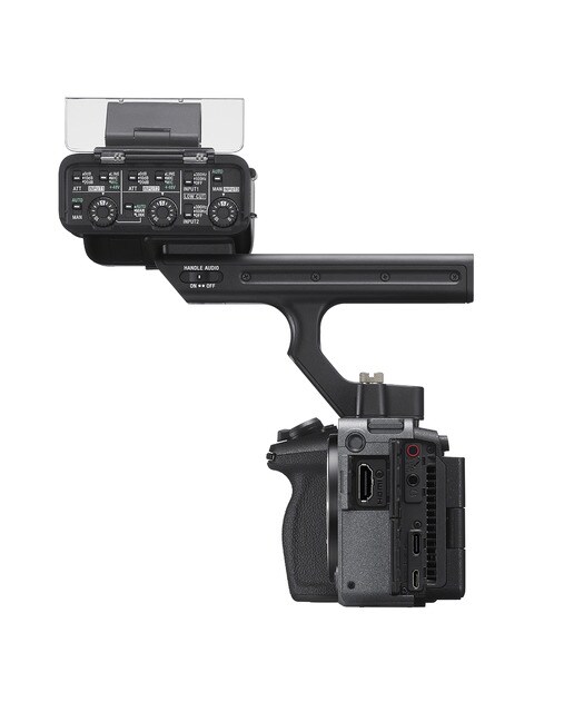 Videocámara Sony Cinemaline FX30 con XLR Grip - Negro Negro-3