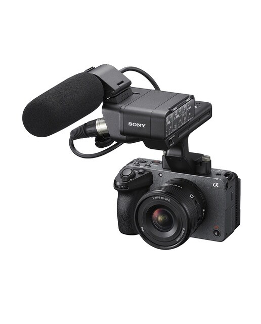 Videocámara Sony Cinemaline FX30 con XLR Grip - Negro Negro-4