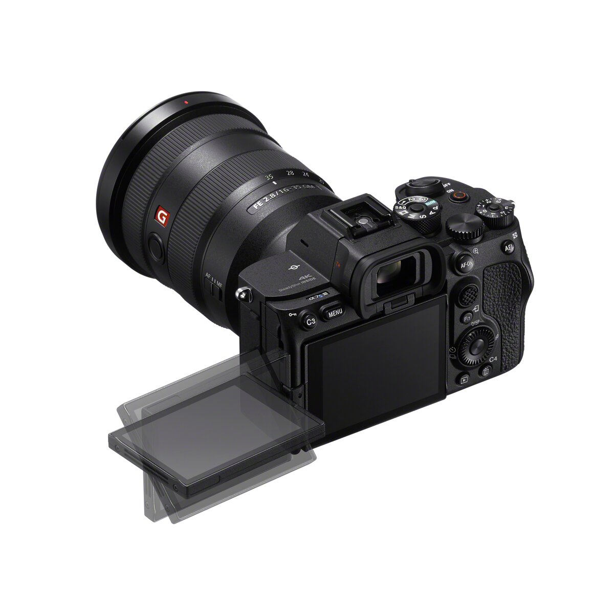 Sony Alpha 7SM III cámara Evil Full Frame cuerpo con sensor CMOS Exmor R con fotograma completo de 35 mm y vídeos en 4K (ILCE7SM3B.CEC) Negro-3