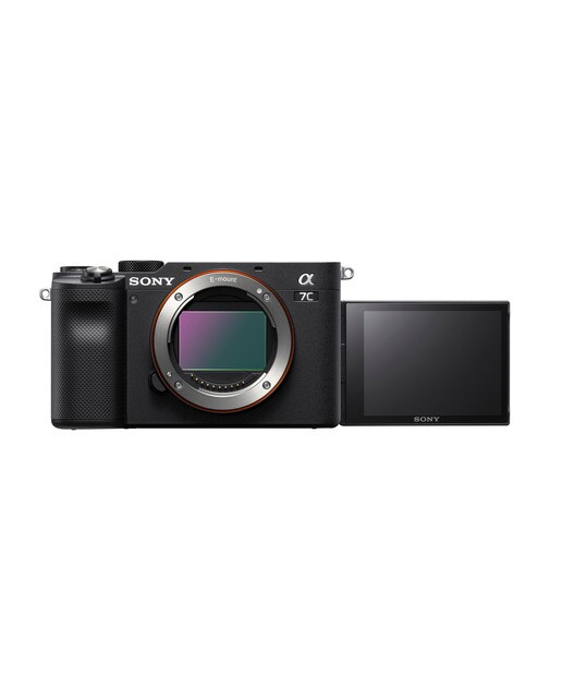 Sony - Sony Alpha 7C cámara Evil Full Frame cuerpo con sensor CMOS Exmor R de fotograma completo de 24,2 MP. Vídeos 4K(ILCE7CS.CEC).