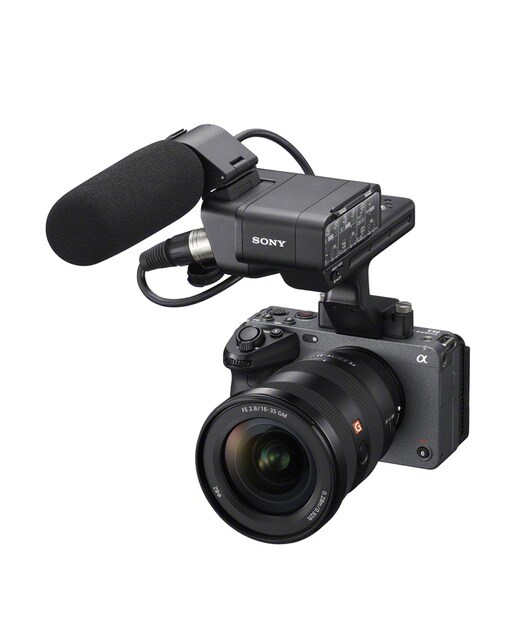 Sony Cinema Line FX3 cámara Evil Full Frame cuerpo con sensor CMOS Exmor R ideal para grabación de cine profesional (ILMEFX3.CEC) - Negro Negro-5