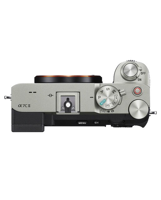 Sony Alpha 7CII cámara Evil Full Frame cuerpo, sensor CMOS Exmor R Bionz XR y enfoque automático híbrido rápido (ILCE7CM2S.CEC) Plata-3