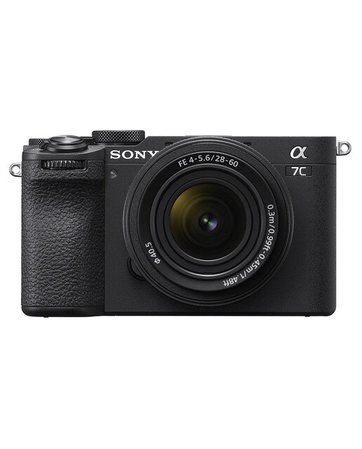 Sony - Sony Alpha 7CII cámara Evil Full Frame objetivo zoom de 28-60 mm, sensor CMOS Exmor R Bionz XR y enfoque automático híbrido rápido (ILCE7CM2LS..
