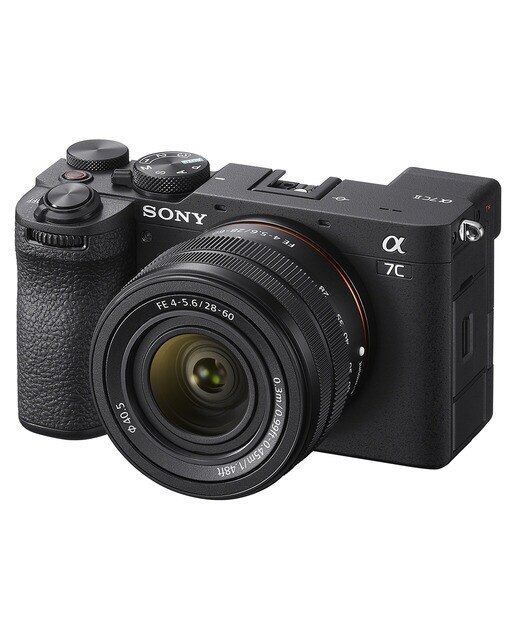 Sony Alpha 7CII cámara Evil Full Frame objetivo zoom de 28-60 mm, sensor CMOS Exmor R Bionz XR y enfoque automático híbrido rápido (ILCE7CM2LS.CEC) - Negro Negro-2