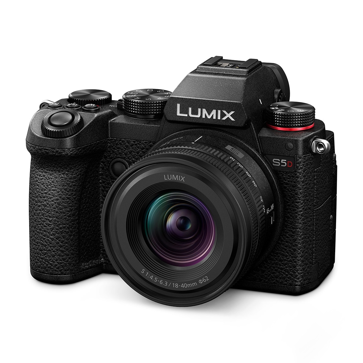 Cámara Evil Panasonic DC-S5D + Objetivo S-R1840 Negro-2