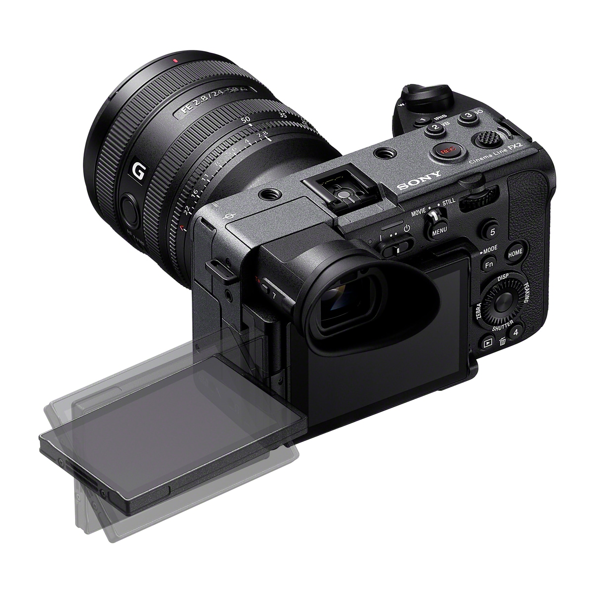Sony Cinema Line FX2 cámara Evil Full Frame cuerpo con sensor CMOS Exmor R ideal para grabación de cine profesional (ILMEFX2B.CEC) Negro / Gris-9
