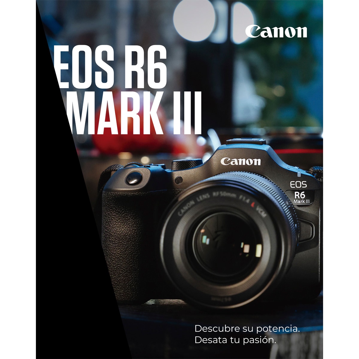 Cámara Evil Canon Eos R6 Mark III Cuerpo Negro-2