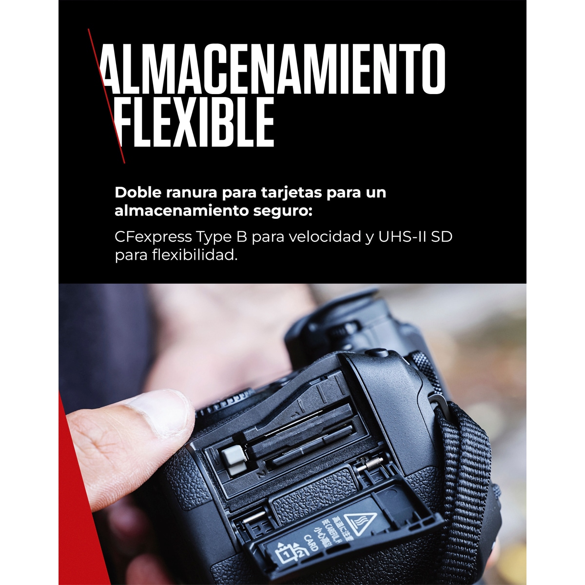 Cámara Evil Canon Eos R6 Mark III Cuerpo Negro-8