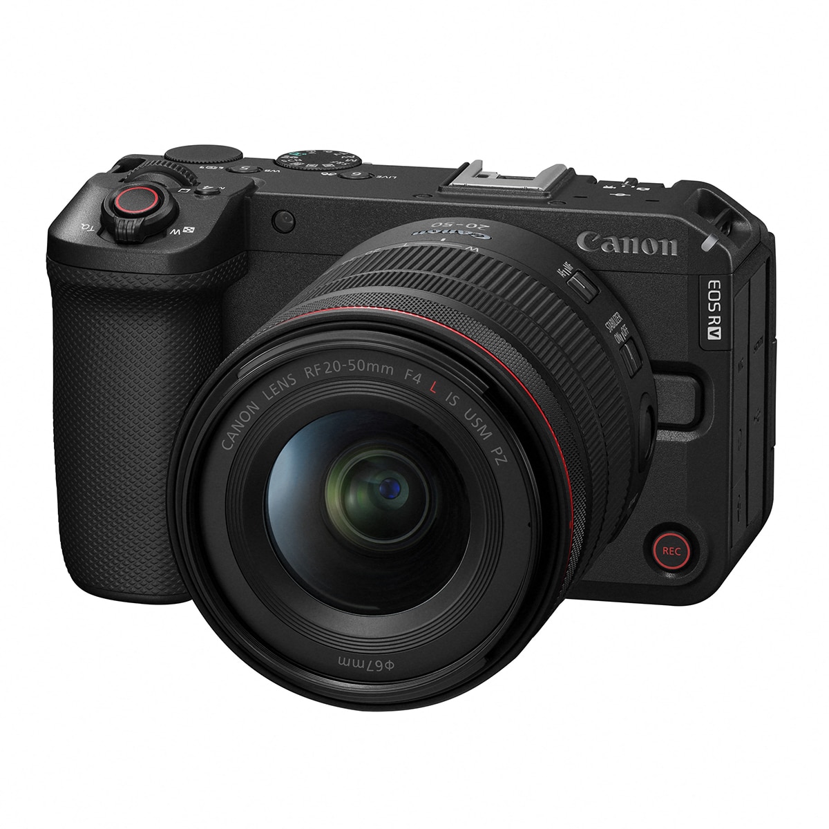Câmara Mirrorless Canon EOS R6 V + Objetiva RF 20-50mm F4L IS USM PZ Preto-2