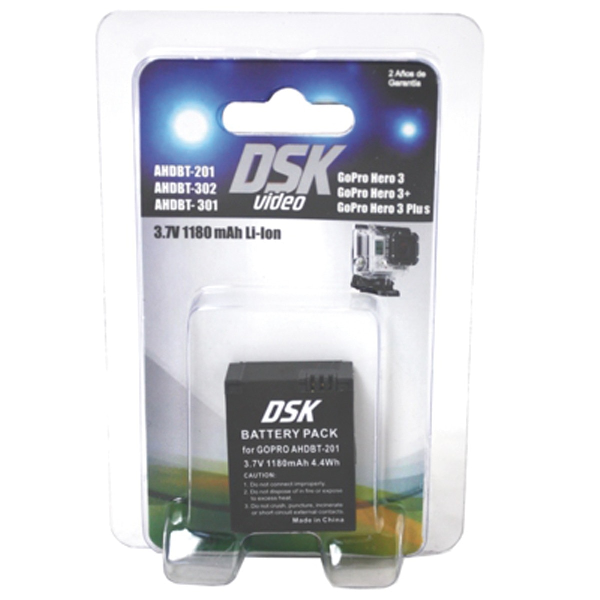 Batería DSK AHDBT-201 para cámaras GoPro 2