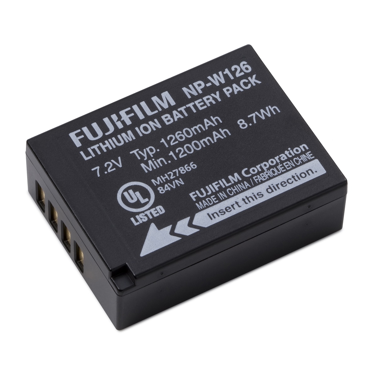 Imagem 0 de Bateria Recarregável Fujifilm  NP-W126S 1260 mAh