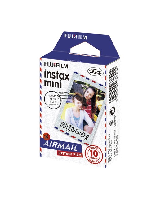 Carga Fujifilm Instax Mini Airmail 10 Folhas 1