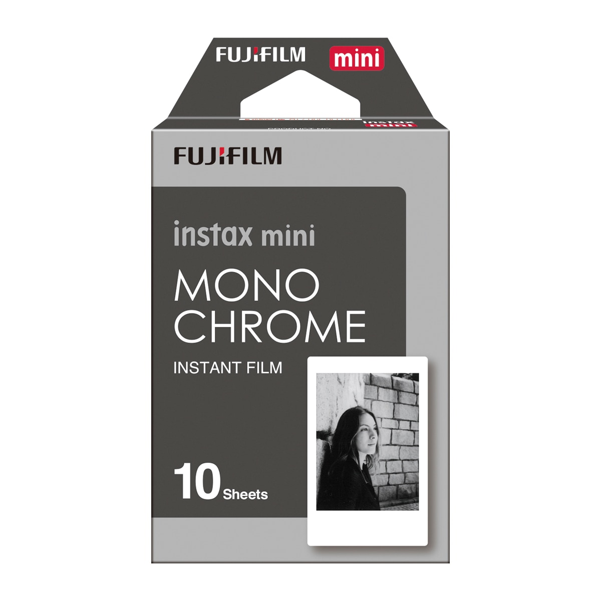 Película instantánea Fujifilm Instax mini monochrome 10 hojas · El