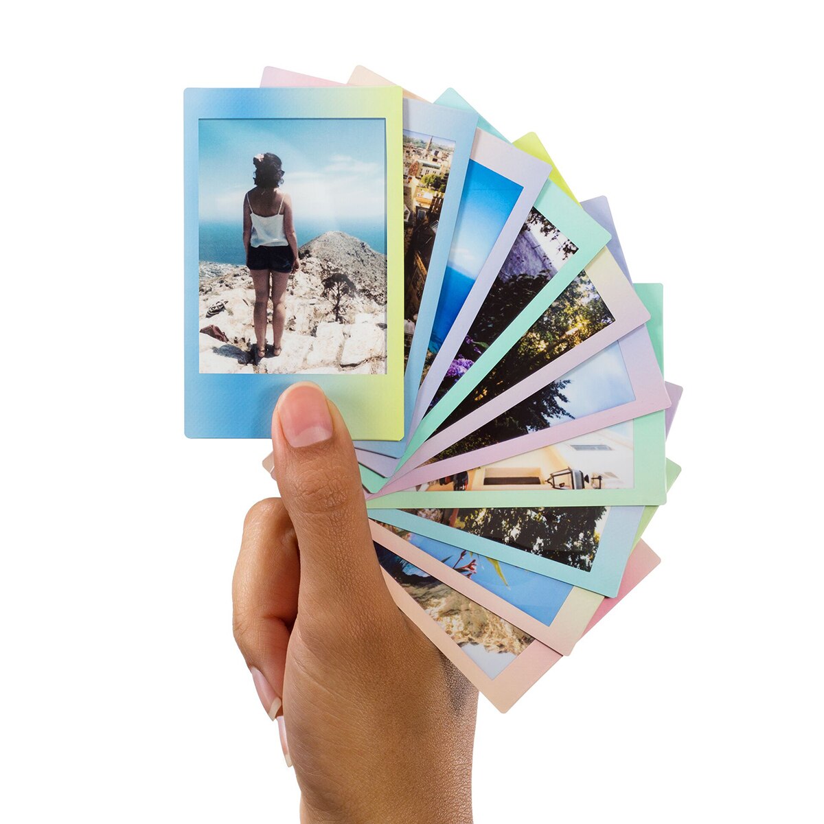 Película instantánea Fujifilm instax mini Macaron, 10 fotos Rosa-3