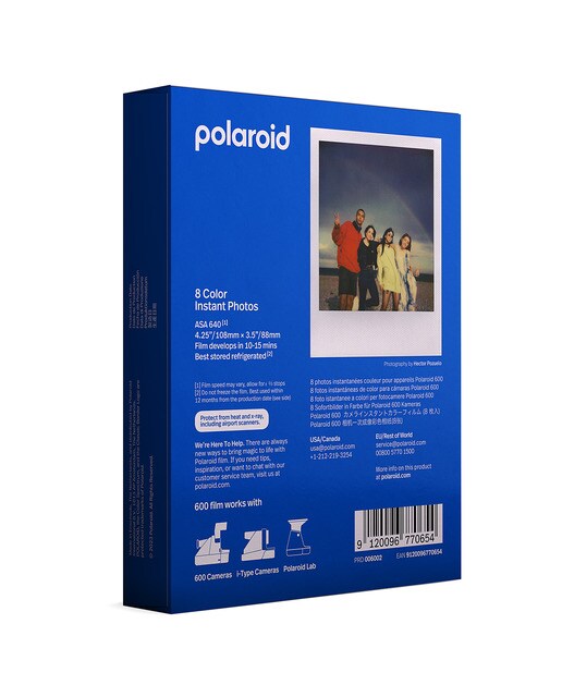 Película instantânea Polaroid 600 Color Frames - 8 Folhas 6