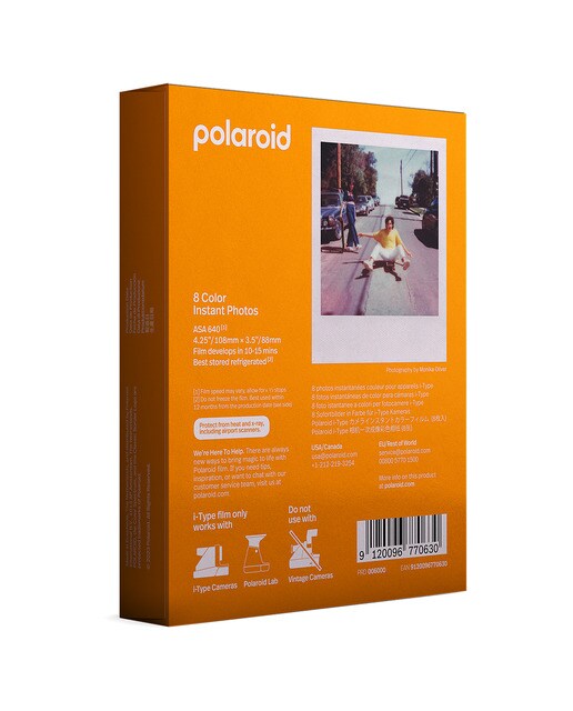 Película instantánea Polaroid i-Type Color, 8 hojas 6