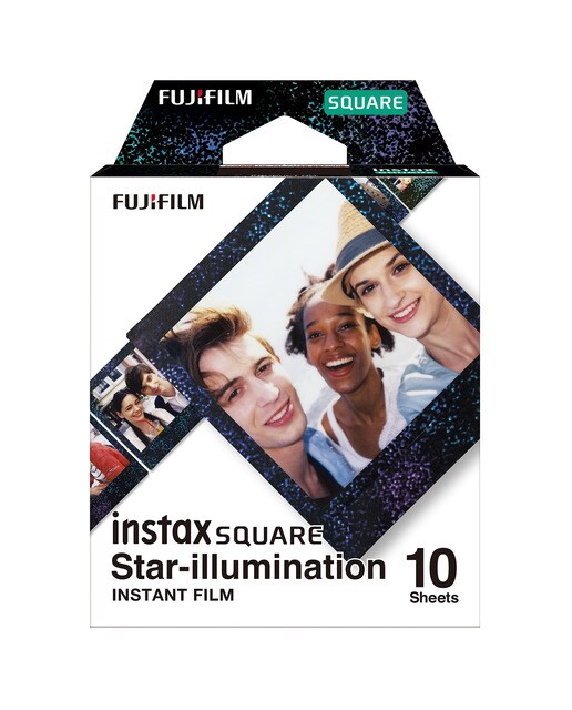 Fujifilm - Película Fujifilm para cámaras instantáneas Instax Formato Square Star Illumi.
