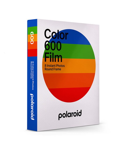 Imagen 0 de Película instantánea Polaroid Color Round Frame I-Type Blanco