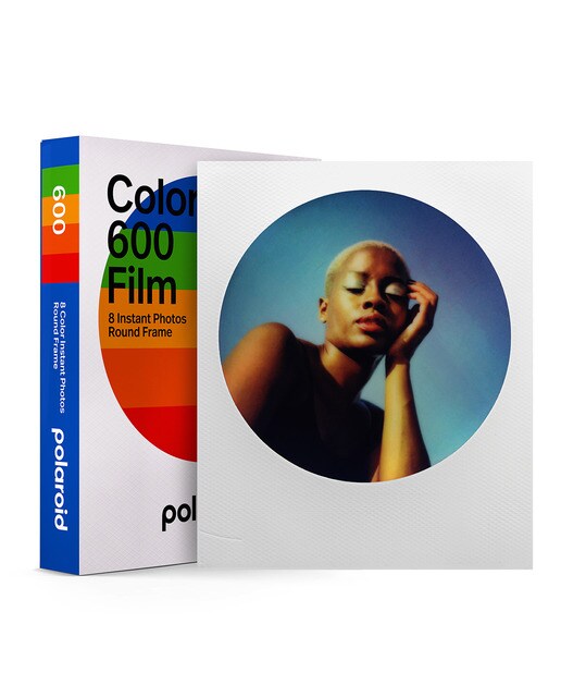 Película instantánea Polaroid Color Round Frame I-Type - Blanco Blanco-2