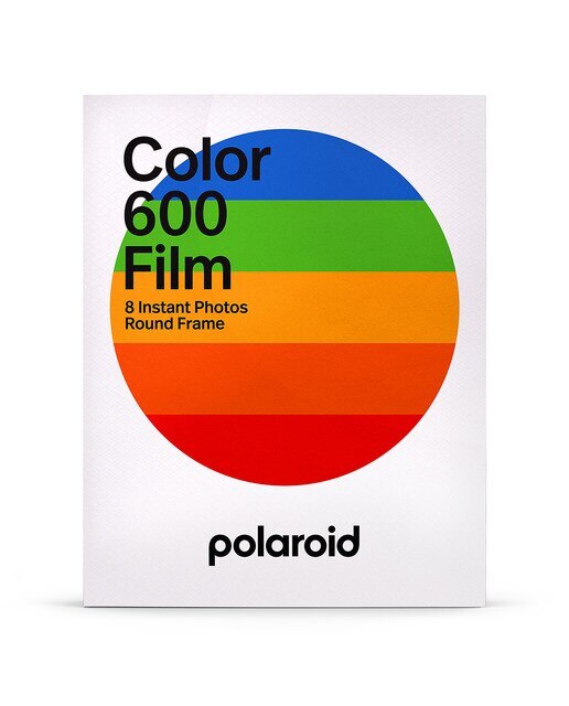 Película instantánea Polaroid Color Round Frame I-Type - Blanco Blanco-3