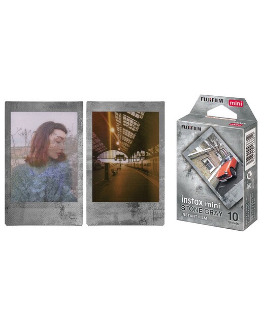 Película instantanea Fujifilm para Instax Mini   Stone Gray - 10 fotos 2