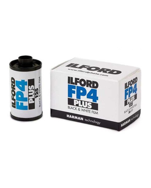 Imagen 0 de Película fotográfica Ilford FP4 Plus 125, 135/36, Blanco y negro