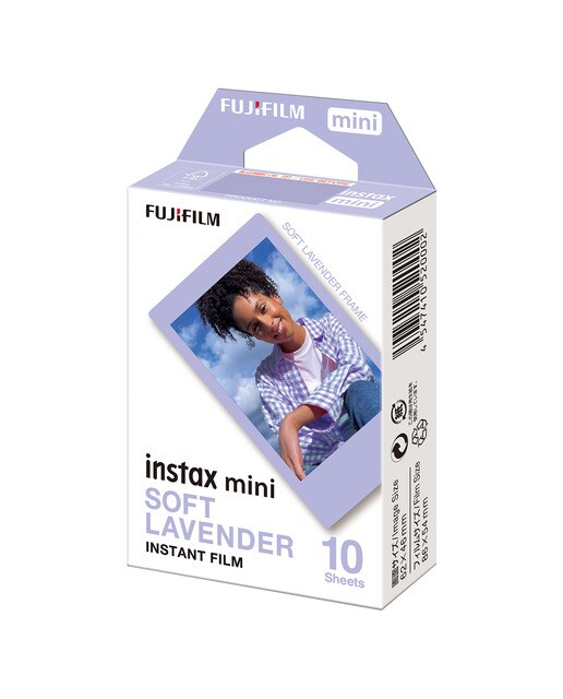 Película instantánea instax mini SOFT LAVENDER - Violeta Violeta-1