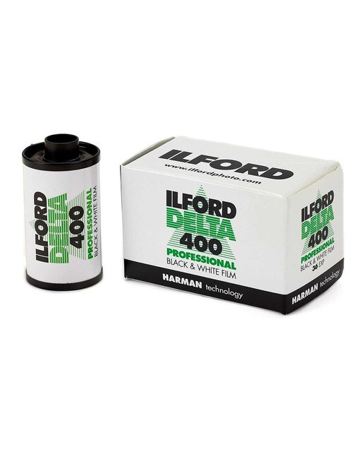 Película fotográfica Ilford Delta 400, 135/24, Blanco y negro Negro-1