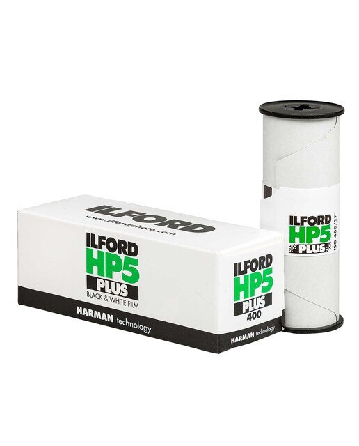 Imagen 0 de Película fotográfica Ilford HP5 Plus 400 Blanco y negro Negro