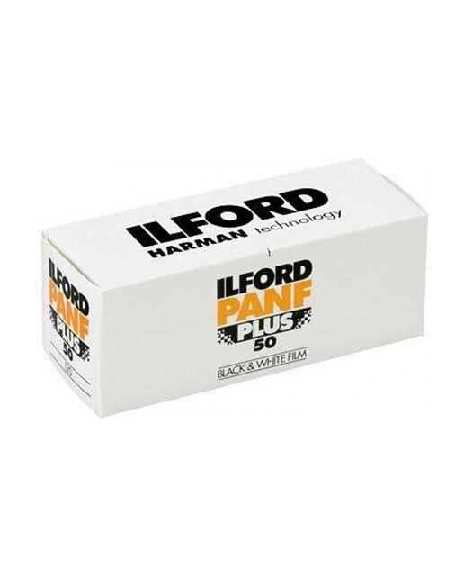 Imagen 0 de Película fotográfica Ilford PAN F Plus 50 Blanco y negro Negro