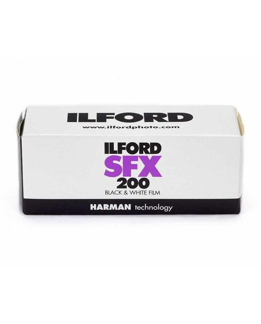 Película fotográfica Ilford SFX 200 Blanco y - Negro Negro-2