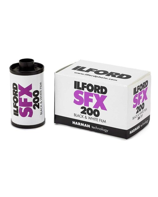 Imagen 0 de Película fotográfica Ilford SFX 200, 135/36, Blanco y negro