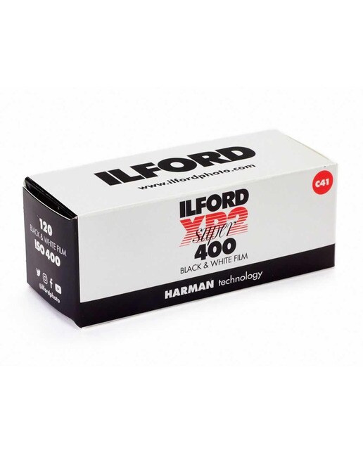 Película fotográfica Ilford XP2 Super 400 Blanco y - Negro Negro-2