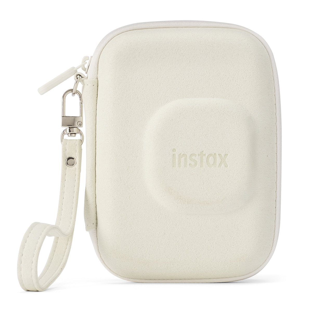 Funda original Fujifilm para cámara instax mini LiPlay - Bronce Blanco-1