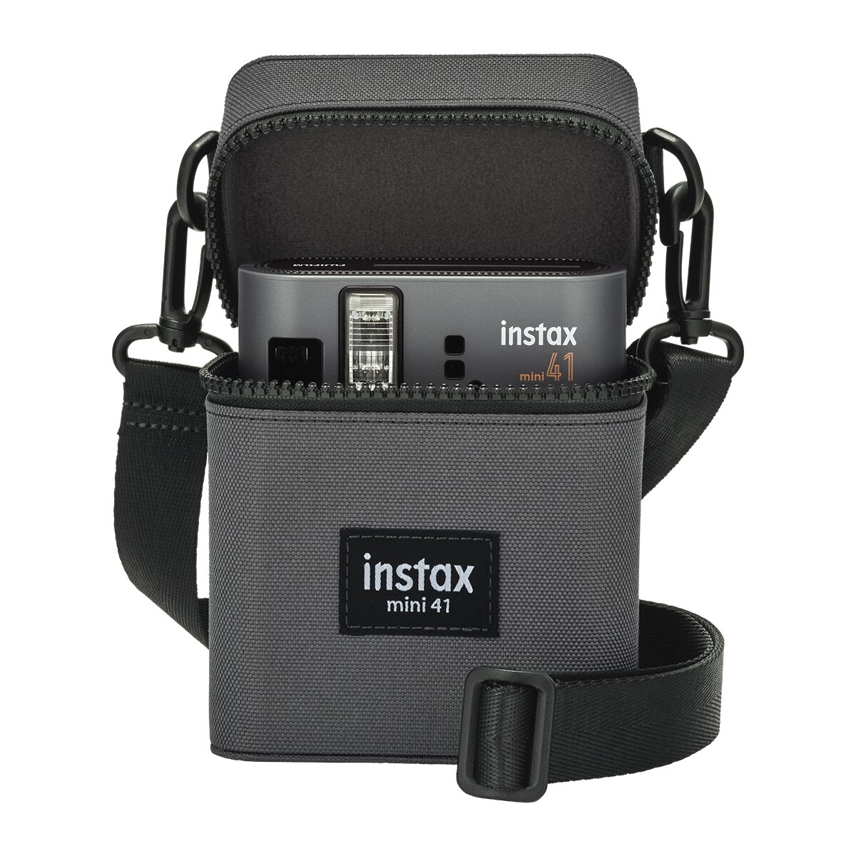 Funda original para cámara instax mini 41 - Negro Negro-5