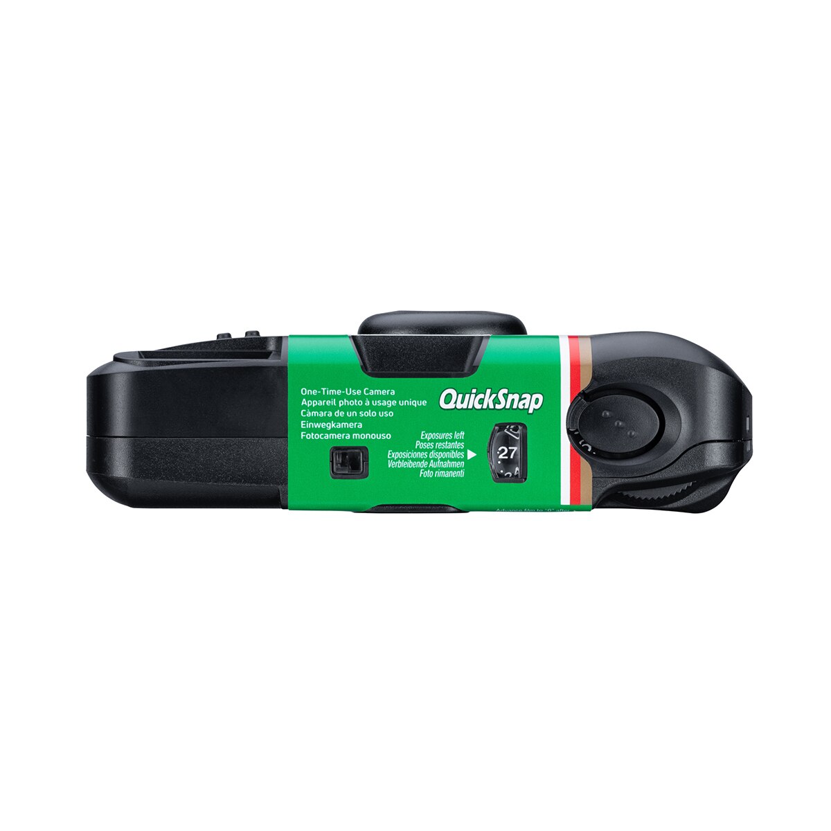 Cámara analógica desechable Fujifilm QuickSnap Negro / Verde-3