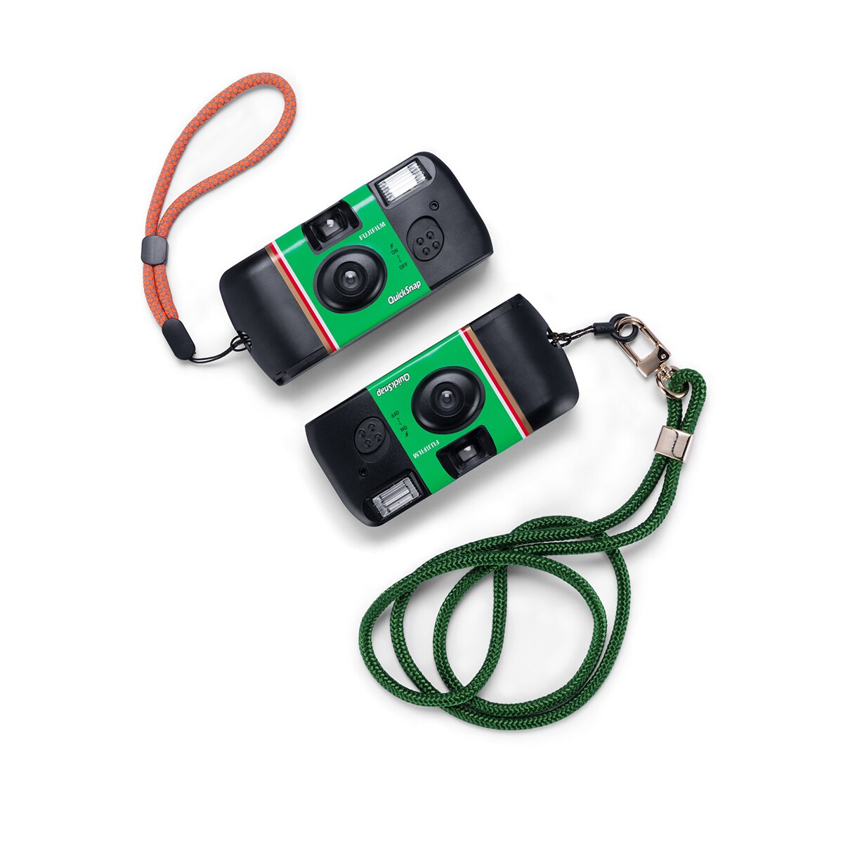 Cámara analógica desechable Fujifilm QuickSnap Negro / Verde-9