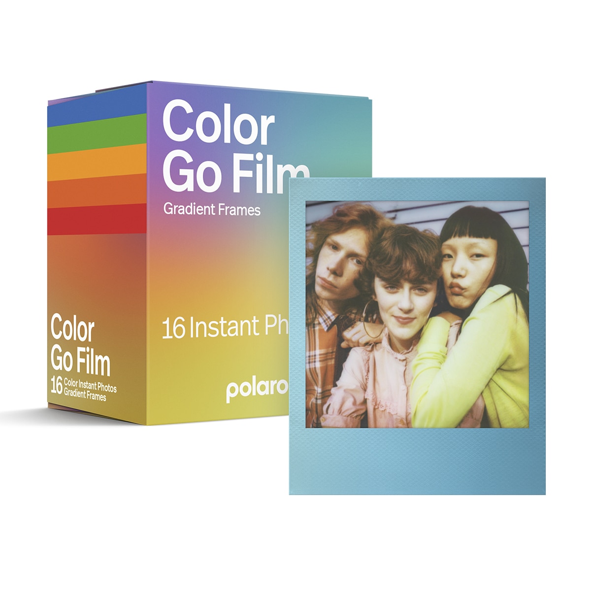 Pack doble de película Polaroid Color Go Gradient Frames para cámara Polaroid Go 2