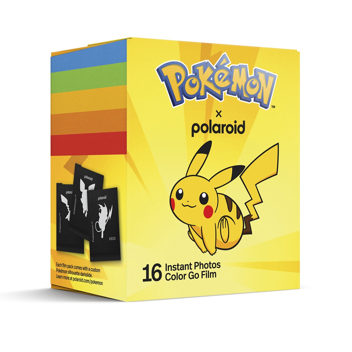 Imagen 0 de Papel fotográfico Polaroid Color Go, edición especial Pokémon Pikachu, pack doble (16 fotos) Amarillo