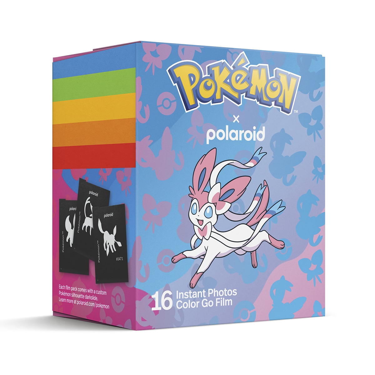 Imagen 0 de Papel fotográfico Polaroid Color Go, edición especial Pokémon Sylveon, pack doble (16 fotos) Rosa