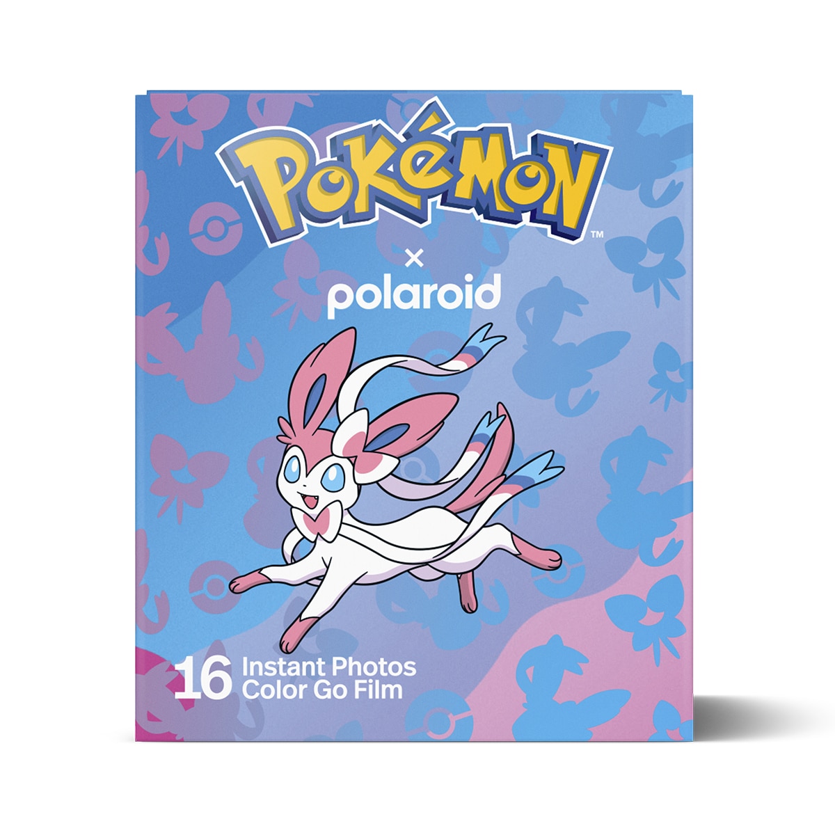 Papel fotográfico Polaroid Color Go, edición especial Pokémon Sylveon, pack doble (16 fotos) - Rosa Rosa-5